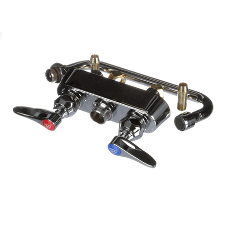 T&amp;S BRASS PARTS T&amp;S Brass B-1101 Workboard Faucet Deck Mount 3-1/2 Cent - SKU TSB-1101