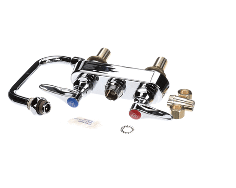 T&amp;S BRASS PARTS T&amp;S Brass B-1110-XS Workboard Faucet Deck Mount 4 Centers - SKU TSB-1110-XS