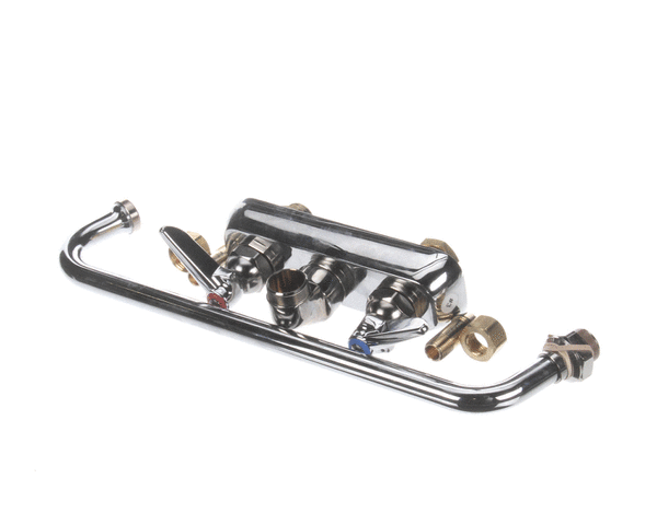 T&amp;S BRASS PARTS T&amp;S Brass B-1118 Workboard Faucet Wall Mount 4 Centers - SKU TSB-1118