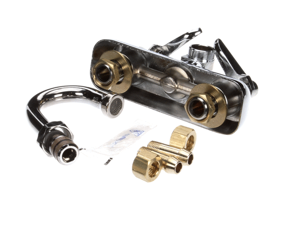T&S BRASS PARTS T&S Brass B-1146-01 Workboard Faucet Wall Mount 4 Centers - SKU TSB-1146-01