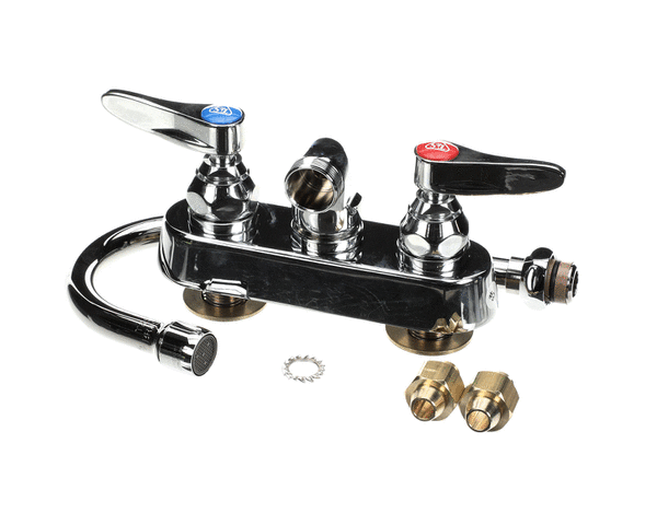 T&S BRASS PARTS T&S Brass B-1146-02A Workboard Faucet 4 Wall Mount 017907-4 - SKU TSB-1146-02A