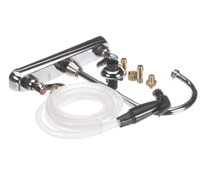 T&amp;S BRASS PARTS T&amp;S Brass B-1172-07-133X 8 C/C Workboard Faucet W/ 5 3/4 Swivel G - SKU TSB-1172-07-133X