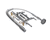T&S BRASS PARTS T&S Brass B-2277 Pre-Rinse Spring Action Deck Mount Va - SKU TSB-2277