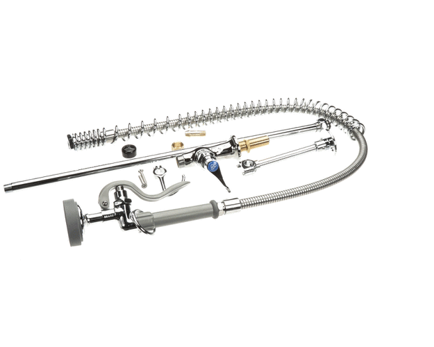T&amp;S BRASS PARTS T&amp;S Brass B-2285-B Pre-Rinse Spring Action Deck Mount Si - SKU TSB-2285-B