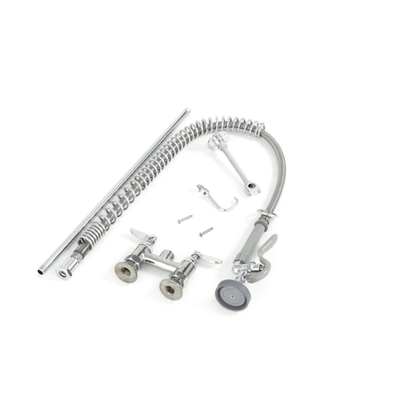 T&amp;S BRASS PARTS T&amp;S Brass B-2288 Pre-Rinse Spring Action Deck Mount 4 - SKU TSB-2288