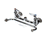 T&S BRASS PARTS T&S Brass B-2342 Double Pantry Faucet Wall Mount 8 Cent - SKU TSB-2342