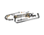 T&S BRASS PARTS T&S Brass B-2363 B-2294 Mod W/ B-0305-LN Base Fct - SKU TSB-2363