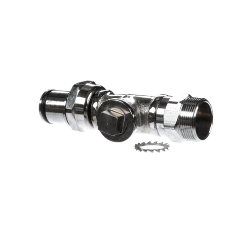 T&amp;S BRASS PARTS T&amp;S Brass B-TEE-EZK Easyinstall Tee Assembly Chrome Plated - SKU TSB-TEE-EZK
