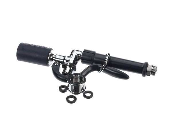 T&amp;S BRASS PARTS T&amp;S Brass EB-0107-J-SWV Spray Valve Blue Grip Handle &amp; Swivel - SKU TSEB-0107-J-SWV