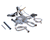 T&S BRASS PARTS T&S Brass EC-3103-VF05 Chekpoint Elec Fct Deck Mt 4 Centerset - SKU TSEC-3103-VF05