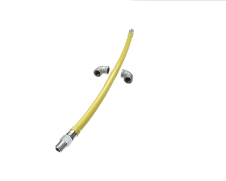 T&amp;S BRASS PARTS T&amp;S Brass HG-2C-24 Gas Hose Free Spin Fittings 1/2 NPT 2 - SKU TSHG-2C-24