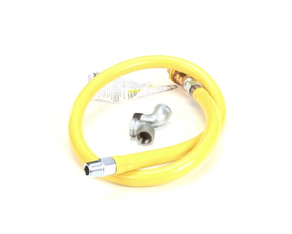 T&amp;S BRASS PARTS T&amp;S Brass HG-4C-48 Gas Hose W/Quick Disconnect 1/2 NPT 48 - SKU TSHG-4C-48