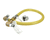 T&S BRASS PARTS T&S Brass HG-4E-48SHP Gas Hose 1NPT X 48 Long Swivels & Quic - SKU TSHG-4E-48SHP