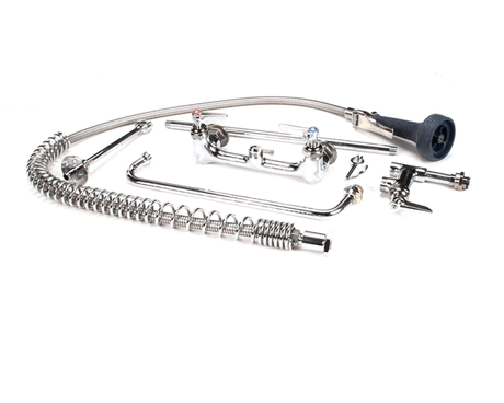 T&amp;S BRASS PARTS T&amp;S Brass MCD-0133-1CR-8C Pre- Rinse Assembly - SKU TSMCD-0133-1CR-8C