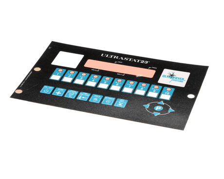 ULTRAFRYER PARTS Ultrafryer 22A588 Overlay U23 Meridian Ultrastat Basic - SKU ULTR22A588
