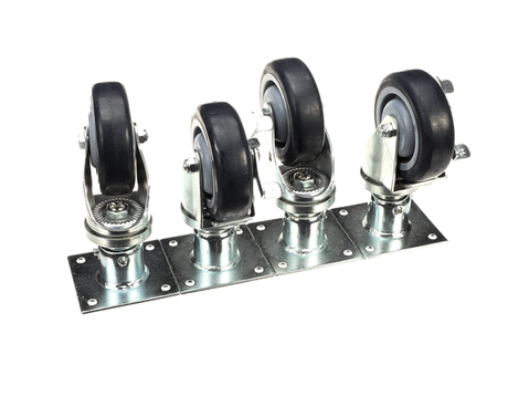 VULCAN HART PARTS Vulcan Hart 00-421893-000G1 Plate Mount Caster Kit 4 Casters - SKU VH00-421893-000G1