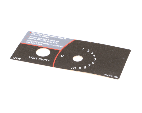 VOLLRATH PARTS 17169-1 - SKU VOL17169-1