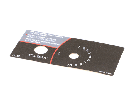 VOLLRATH PARTS Vollrath 17169-1 - SKU VOL17169-1