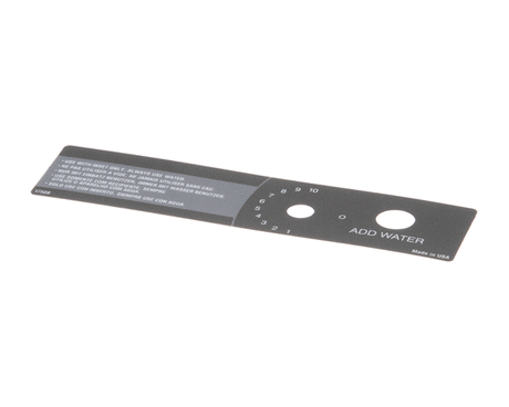 VOLLRATH PARTS Vollrath 17508-1 Label Control 1001 UL - SKU VOL17508-1