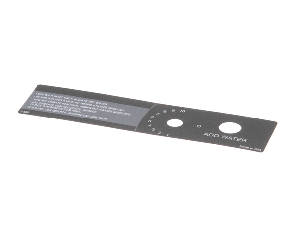 VOLLRATH PARTS Vollrath 17508-1 Label Control 1001 UL - SKU VOL17508-1