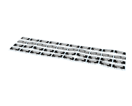 VOLLRATH PARTS Vollrath LBL999 10 Ea Mcdonalds Labels - SKU VOLLBL999