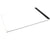VOLLRATH PARTS Vollrath XFMA7541 Glass Rear Right 40735 (#13A) - SKU VOLXFMA7541