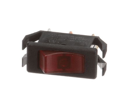 WILBUR CURTIS PARTS Wilbur Curtis WC-129 Switch Warmer (Red) 120V Neon - SKU WCWC-129