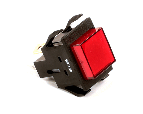 WILBUR CURTIS PARTS Wilbur Curtis WC-150 Switch Pushbutton (Red) 120V - SKU WCWC-150
