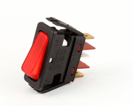 WILBUR CURTIS PARTS Wilbur Curtis WC-165 Switch Warmer (Red) 120V Neon - SKU WCWC-165