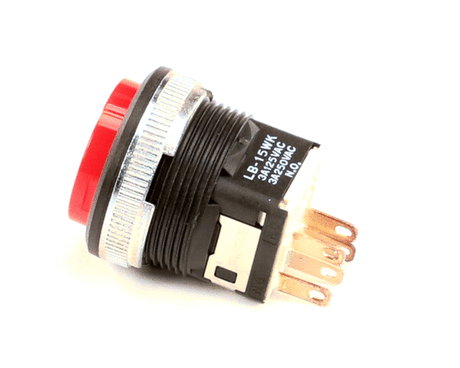 WILBUR CURTIS PARTS Wilbur Curtis WC-170 Switch Pushbutton-Red N.o. Pc - SKU WCWC-170