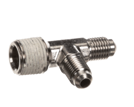 WILBUR CURTIS PARTS Wilbur Curtis WC-2705 Tee 1/4 X 1/4 Flare X 3/8 NPT - SKU WCWC-2705