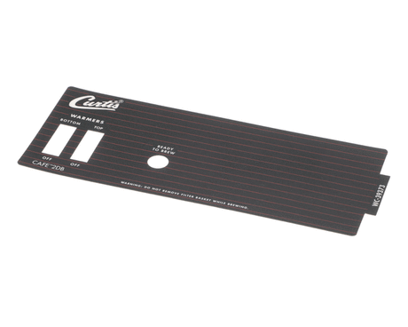 WILBUR CURTIS PARTS Wilbur Curtis WC-39373 Label Sw Panel Caf 2 Curtis - SKU WCWC-39373