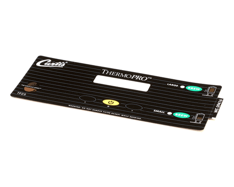 WILBUR CURTIS PARTS Wilbur Curtis WC-39416 Label Ucm Overlay Single 2-BA - SKU WCWC-39416