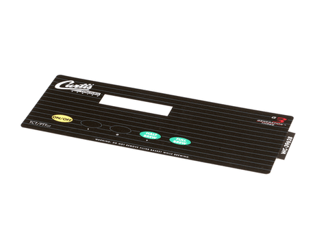 WILBUR CURTIS PARTS Wilbur Curtis WC-39628 Label Ucm Panel W/Half Batch - SKU WCWC-39628