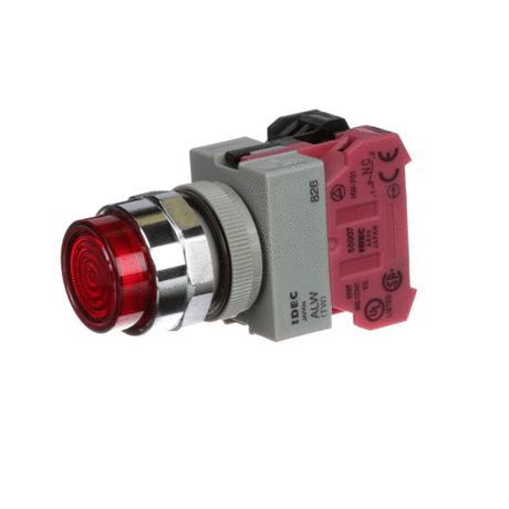 WOOD STONE CORP 70ROC-0100 PUSH BUTTON SWITCH  RED