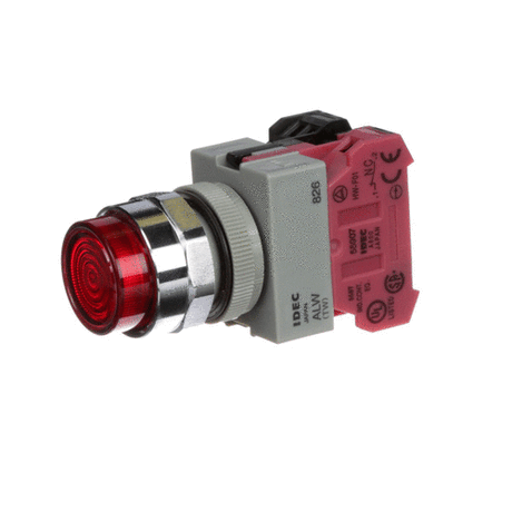 WOOD STONE CORP PARTS Wood Stone Corp 70ROC-0100 Push Button Switch Red - SKU WOOD70ROC-0100