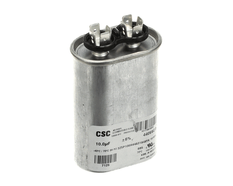 YORK PARTS York S1-02431404000 Single Run Capacitor 10MFD 440V Flat - SKU YORKS1-02431404000
