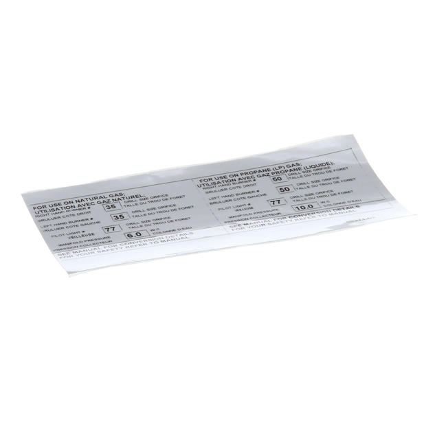 APW WYOTT PARTS APW Wyott 8837103 Decal - SKU APW8837103