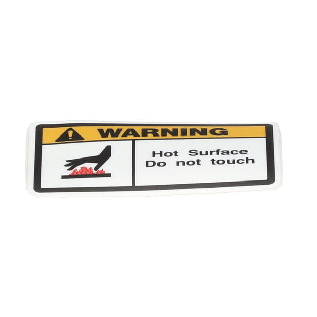 APW WYOTTAPW43813103 LABEL  WARNING HOT SURFACE (EN
