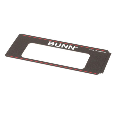 BUNN PARTS Bunn 22289.0000 Decal Control Panel-Cw - SKU BU22289.0000