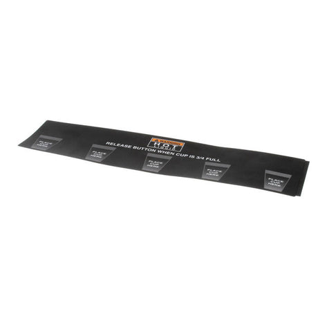 BUNN PARTS Bunn 28328.0010 Decal Cup Placement IMIX-5 - SKU BU28328.0010