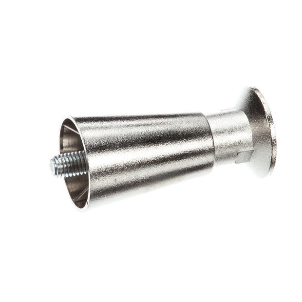 CARTER HOFFMANN PARTS Carter Hoffmann 18309-0030 4IN SS Leg W/Rnd Ft &amp; Stud - SKU CAR18309-0030