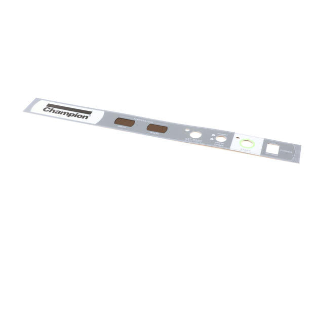 CHAMPION - MOYER DIEBEL PARTS Champion - Moyer Diebel 0513539 Label Facia UH230B M3.5 (Np) - SKU CHA0513539