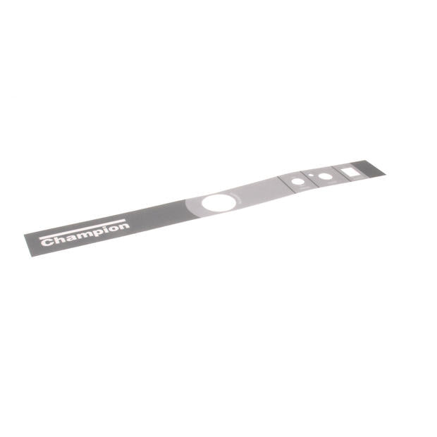 CHAMPION - MOYER DIEBEL PARTS Champion - Moyer Diebel 0512453 Label Facia UL100 Square - SKU CHA0512453