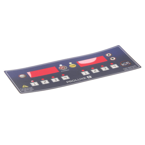 DOUGHPRO PROLUXE PARTS Doughpro Proluxe 11OSL1577 Control Panel Overlay Taco Jon - SKU DPR11OSL1577