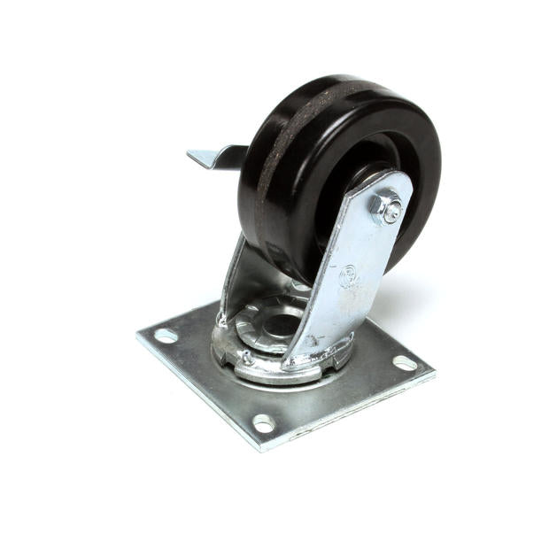 DUKE  DUK153975 CASTER PLATE SWIVEL W/BRAKE 5-81-222-2A