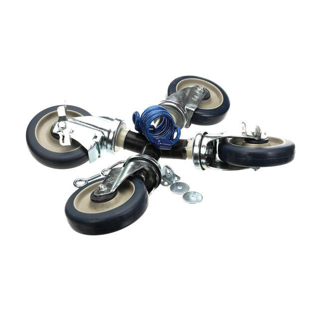 DUKE  DUKFC02 SET OF (4) 5 STEM CASTER