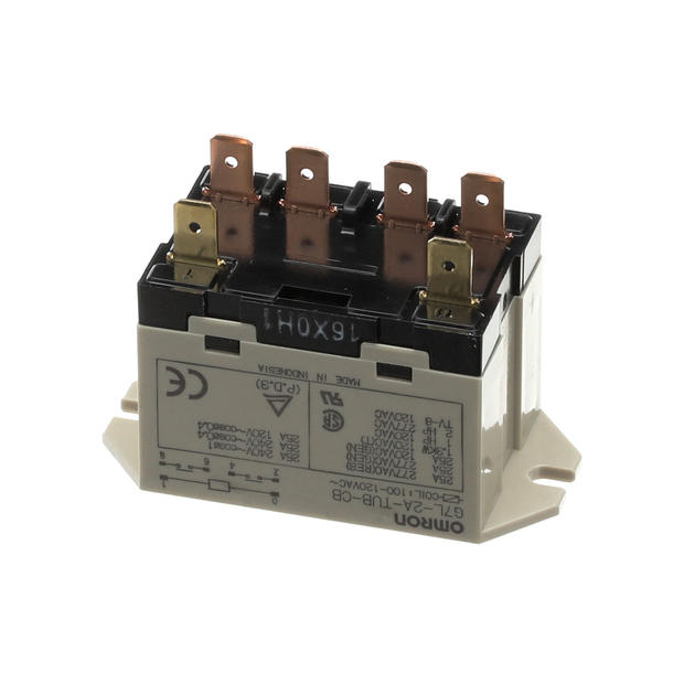 FOLLETT  FOL00133272 RELAY  25A  120V  DPST-NO 1/4 QUICK CONNECT OMRON