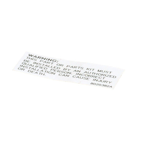 FRYMASTER PARTS 802-0382 - SKU FM802-0382