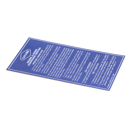 GAYLORD PARTS Gaylord 18899 C-6000 Mylar Faceplate - SKU GAY18899